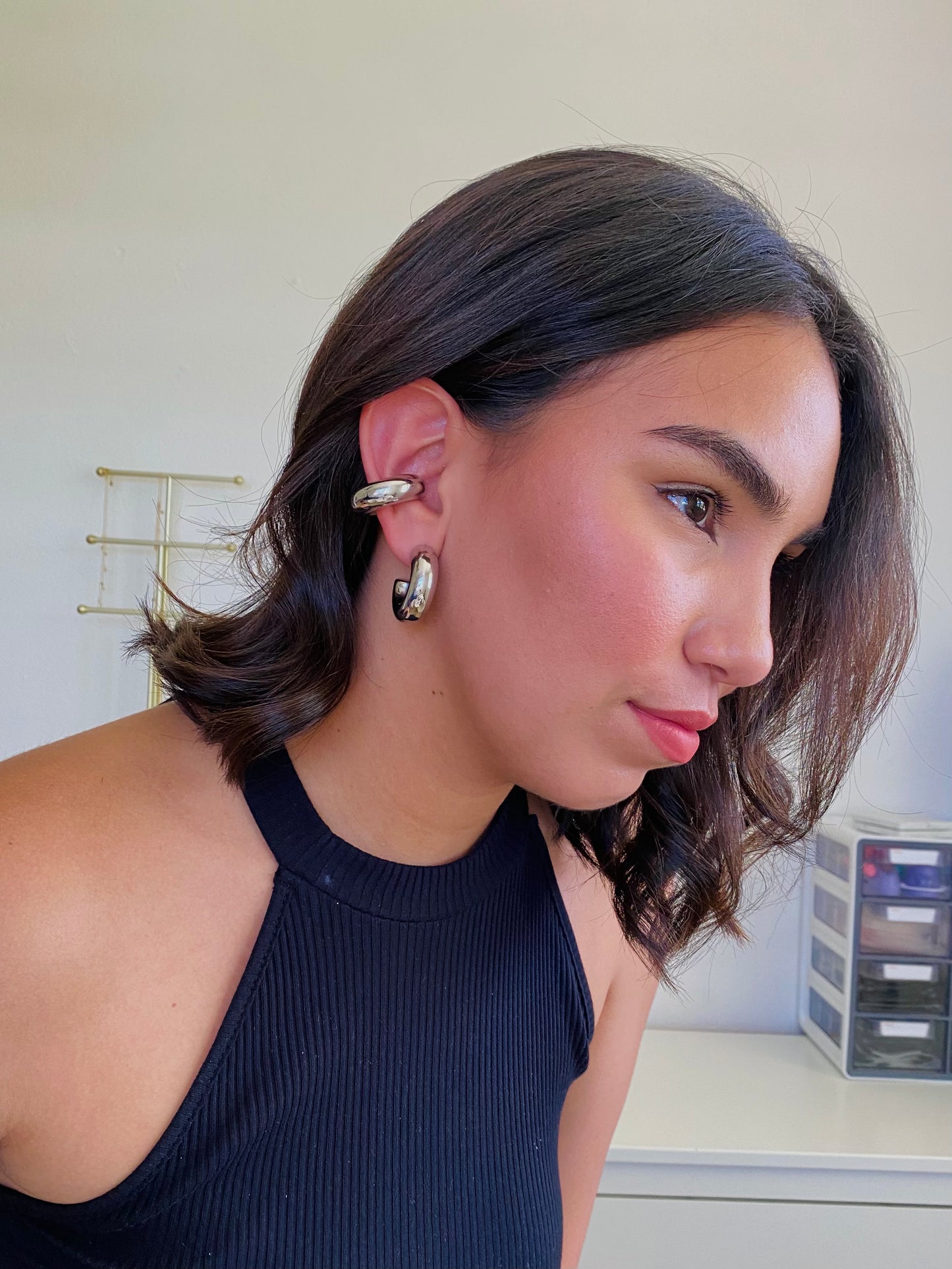 Bold ear cuff